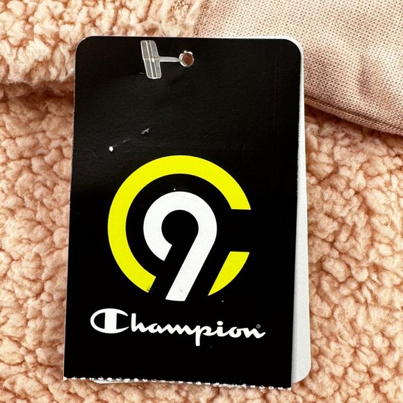 Champion C9 Women's Size Medium Jacket Hooded Sherpa Full Zip Closure Pink New - Picture 5 of 16